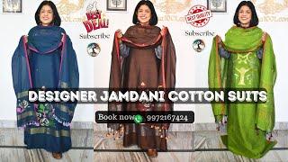 10th Jan, Designer Jamdani Cottons by India1001 , WA 9972167424 #jamdani  #cottonsuit