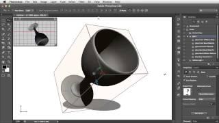 Create Lathed 3D Objects in Photoshop