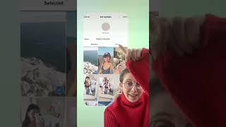 How to Add Instagram Highlight Covers Without Posting to Story #shorts