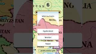 QUIZ Continent of Asia  #facts #quiz #knowledge #world