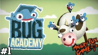 Bug Academy |#1| БЕШЕНЫЕ МУХИ-ДОСТАВЩИКИ, СТРОЮ БАШНЮ