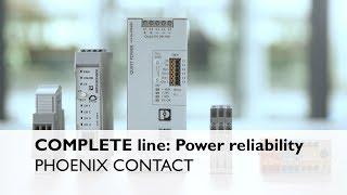 Power reliability for control cabinets with COMPLETE line