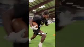 State Champion Powerlifter is also a Runningback  #shorts