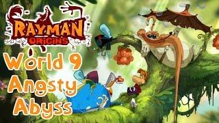 Rayman Origins - World 9: Angsty Abyss (3 players)