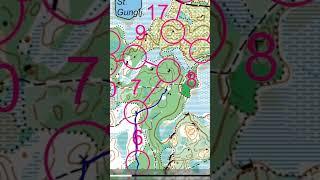 СЛОЖНЫЙ СПРИНТ В ШВЕЦИИ. ТРЕК Virtual-O #shorts #orienteering #virtualo