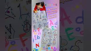 A to Z Creativity ! A Creative Fun with Alphabets! Easy & Fun drawing ideas for kids!