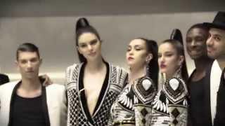 Balmain x H&M:  Behind the scenes at the campaign film starring Kendall Jenner