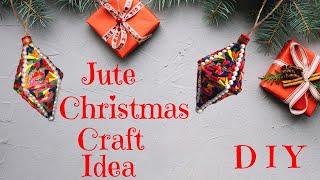 How to Make Christmas Ornament ️ using Jute Twine