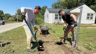 We Dug for HOURS and Removed over 4,000 POUNDS OF DIRT
