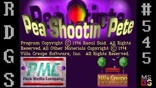 Random DOS Game Show #545: Pea Shootin' Pete (1994)