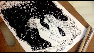 Speed drawing Original art #1