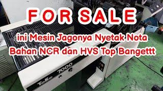 DIJUAL Mesin Cetak Toko 7000 Hub Erwin 081286050405