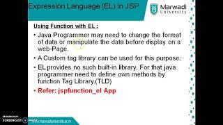 14 JSP EL Functions