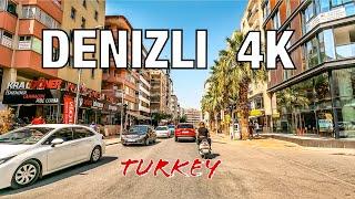 Denizli 4K - Driving Downtown UHD - TURKEY 