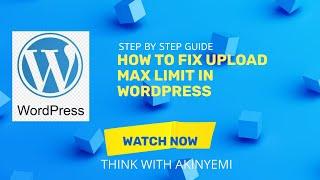 How to increase the upload max file size php.ini in WordPress