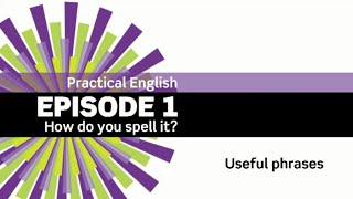 English File 3rdE - Beginner - Practical English E1 - How do you spell? - Useful phrases