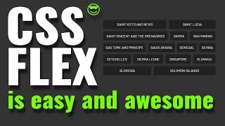 CSS : Flex is awesome | wall design with 5 flex properties only