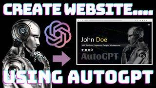 How to install & Create a Website using AutoGPT | Auto-GPT Tutorials