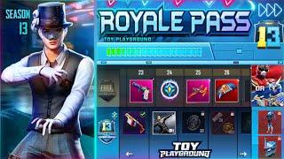 SEASON 13 LEAKS OF ROYAL PASS - S13 RP PUBG MOBILE | REWARDS OF SEASON 13 ROYALE PASS