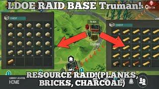 LDOE RAID BASE Truman. Resource Raid!!