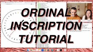 HOW TO MAKE AN ORDINAL INSCRIPTION (PART 1 - syncing Bitcoin core, installing ord)