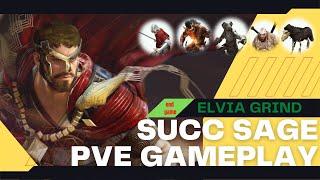 BDO| Sage Succession PVE gameplay in Elvia Server | Black Desert Online