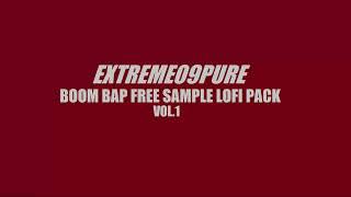 Free Boom Bap Sample Pack 2025 |  EXTREME09PURE Kick 808 Snares Hi-Hat Clap Crash HQ Download WAV