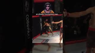 Referee Chokes Out Fighter?! 