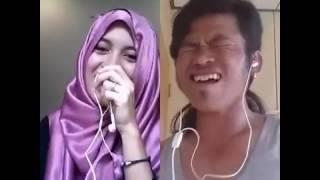 Smule Si   GAGAP   membuat Si Cantik Terbahak bahak Lucu gila!!!