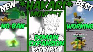 *NEW*🟢Roblox tsb script | Hakari moveset script | Domain expansion, Custom SFX & VFX green energy🟩