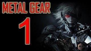 Metal Gear Rising Revengeance - walkthrough part 1 let's play gameplay 1080p HD Raiden game PS3 XBOX