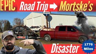 Road Trip + Mortske Repair - New Projects! + Broke Down & Stranded.  Epic Adventure.