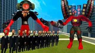 UPGRADE SPEAKERMAN TITAN AND CAMERAMAN TITAN VS ALL 1-78 SKIBIDI TOILET BOSSES in Garrys Mod #361