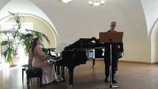 Ф.Шуберт - Vor meiner Wiege op.106-3 h-moll исп.Александр Кулинкович, Алеся Клочко