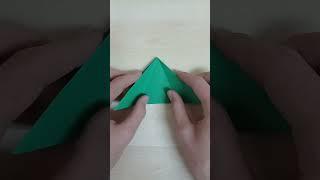 Origami frog tutorial #origami #amazing #papercraft #tutorial