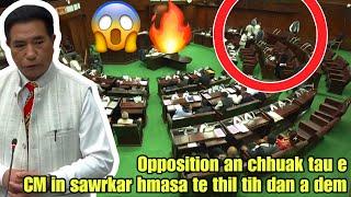 CM Pu Lalduhoma tawngkam avangin Opposition an chhuak tau(Jaz Hmar React)