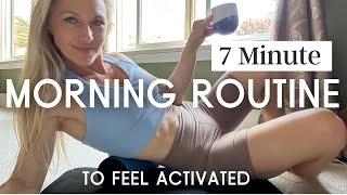 Try my 7 Minute Morning Routine that will supercharge your day