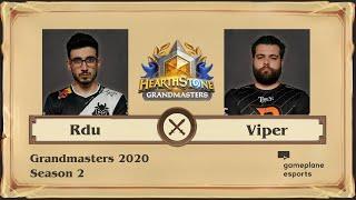 [RU] RDU vs Viper | Hearthstone Grandmasters Season 2 (19 сентября 2020)