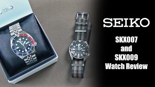 Seiko SKX007 and SKX009 Review