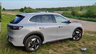 Установка брызговиков GEELY GALAXY EX5 перед/зад #geely #galaxy