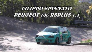 SALITA CIVIDALE - CASTELMONTE 2024 | FILIPPO SPINNATO | PEUGEOT 106 RSPLUS 1400 | BY BELLUNOVIDEO