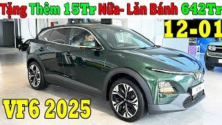 Lăn bánh 642Tr Lấy Vinfast Vf6 Tháng 1 Năm 2025, Thêm 15Tr Quà Tặng| Lăn Bánh Vinfast VF6| Topcarvn