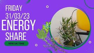 Friday 31st March 9pm GMT 2023 Energy Share: Candle meditation music 432hz