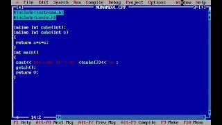 write a program to calculate cube inline function || C ++ program || CodeZone || 10