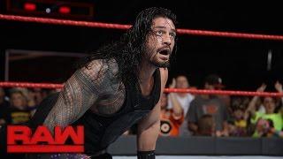 Roman Reigns vs. Chris Jericho - United States Championship Match: Raw, Jan. 2, 2017