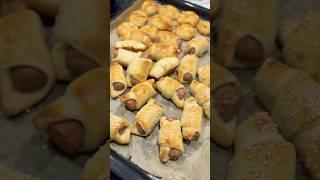 Сосиска в тесте #сосискавтесте #выпечка #сдоба #еда #готовка #cooking #shorts