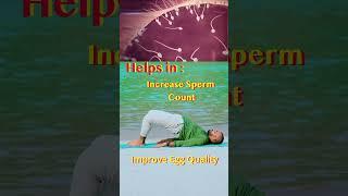 Did you know yoga can help in Increasing sperm count, motility, and quality in men. #yogapractice