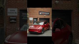 2026 Tesla Model Y Juniper Ultra Red Stealth PPF | Best Model Y Mods