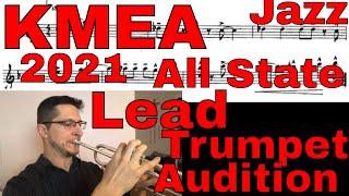 2020-2021 KMEA | Lead Trumpet Audition | Kansas All State Jazz Leopold