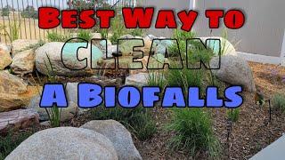 How to CLEAN an Aquascape Biofalls | Bonus PRO TIP Content!